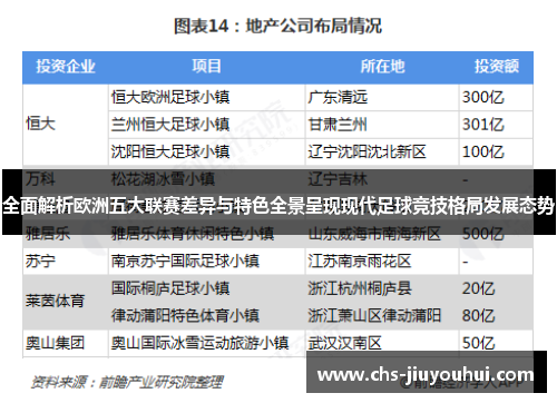 全面解析欧洲五大联赛差异与特色全景呈现现代足球竞技格局发展态势